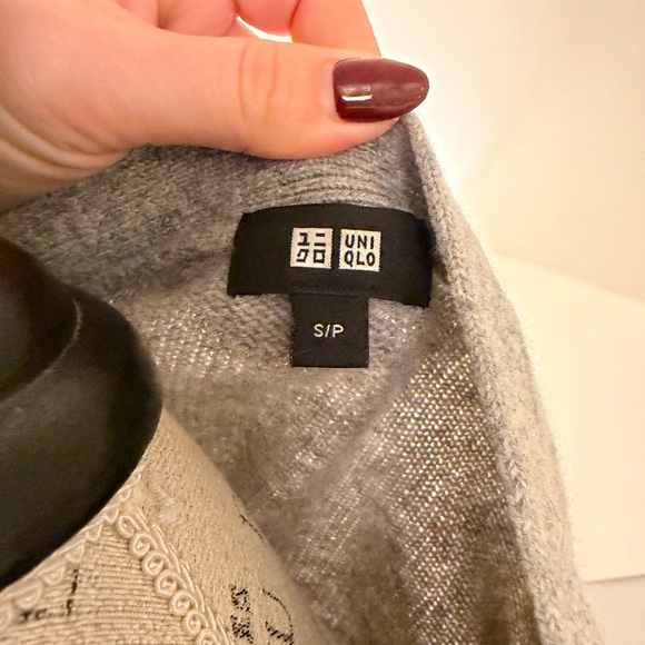 Gray Button-Up Cardigan - Picture 7 of 7
